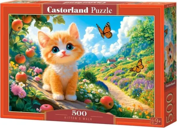 Castorland 54213 Puzzle Mačacia prechádzka