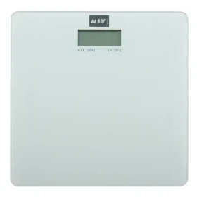 MSV VITAL biela / osobná váha / sklo / 30 x 30 cm / až 180 kg / presnosť 100 g (3700703953975)