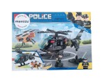 Mamido Mamido Stavebnica policajného vrtuľníka s dronom SWAT 2v1 200 dielikov MT1130