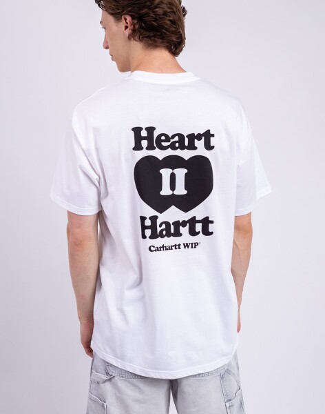 Carhartt WIP S/S Heart II Hartt T-Shirt White L