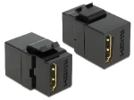 DeLock Keystone modul HDMI samica HDMI samica / čierny (86366)