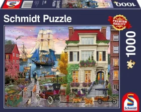 Schmidt Puzzle Loď v prístave