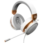 Dark Project Sono biela / herné slúchadlá / mikrofón / Jack 3.5mm / 1.5m (DPP_SONO_WIRED_WHITE)