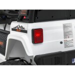 Mamido Elektrické autíčko Extreme Sport 4x4 s premenlivou veľkosťou bielej