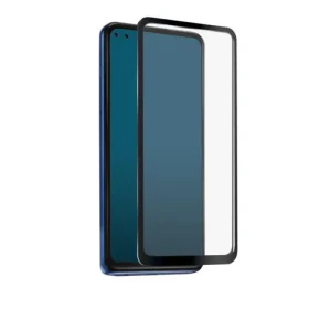 SBS Full Cover Tvrdené sklo pre Motorola Moto G 5G Plus čierna (TESCRFCMOG5GK)