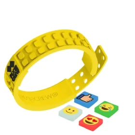 PIXIE CREW Kreatívny náramok EMOJI žltý / od 6 rokov (1009PXX-02-53)