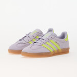 Tenisky adidas Gazelle Indoor W Silver Dawn/ Solar Yellow/ Gum EUR 35 1/2