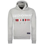Geografické Nórsko Great Blended DB 317 M WY8612H/GN-Smiešaná šedá mikina 2XL