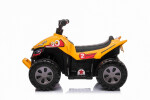 Mamido Detská elektrická štvorkolka The Fastest žltá