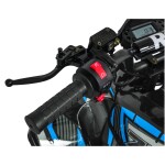 Mamido Detská benzínová štvorkolka RamiGO DESERT STORM LIFT 125CC modrá