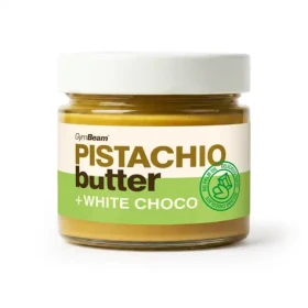 Pistáciové maslo s bielou čokoládou - GymBeam (220 g) (113698-1-220g)