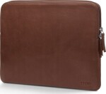 Trunk Trunk Leather Sleeve 35,6 cm (14") Etui kieszeniowe Hnedý