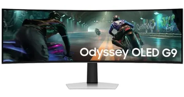 49" Samsung G91Sd strieborná / Monitor / OLED / 5120 x 1440 / 32:9 / 144Hz / DisplayHDR 400 True Black (LS49DG912SUXEN)