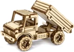 Wooden City 3D Drevené puzzle Superfast Nákladné auto