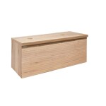 Kúpeľňová skrinka pod umývadlo Naturel Savona 118x43x44, 8 cm dub halifax mat SAVONA120DHD SAVONA120DHD