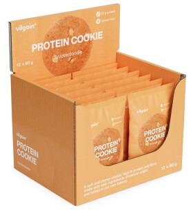 Vilgain Protein Cookie – 12× snickerdoodle 80 g