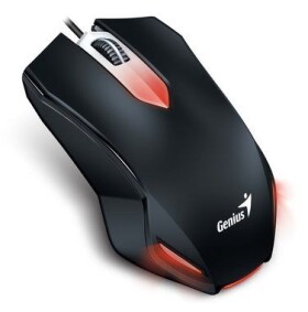 Genius Gaming X-G200 / drôtová / 1000 dpi / USB / čierna (31040034102)