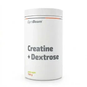 Kreatín + Dextróza - GymBeam (zelené jablko) (118831-1-750g-greenapple)