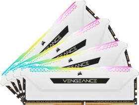 Corsair Vengeance RGB Pro SL 32GB (4x8GB) 3200MHz biela / DDR4 / PC4-25600 / CL16-20-20-38 / 1.2V / XMP2.0 / s chladičom / dopredaj (CMH32GX4M4E3200C16W)