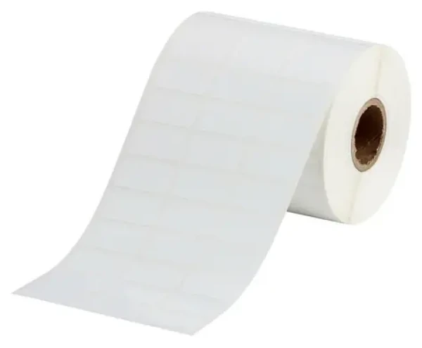 BRADY Polyesterové štítky / Etikety do tlačiarne / Polyester / 2,54x1,27 cm / 2500 ks / Termotransfer (BPT-5-8423-2.5)