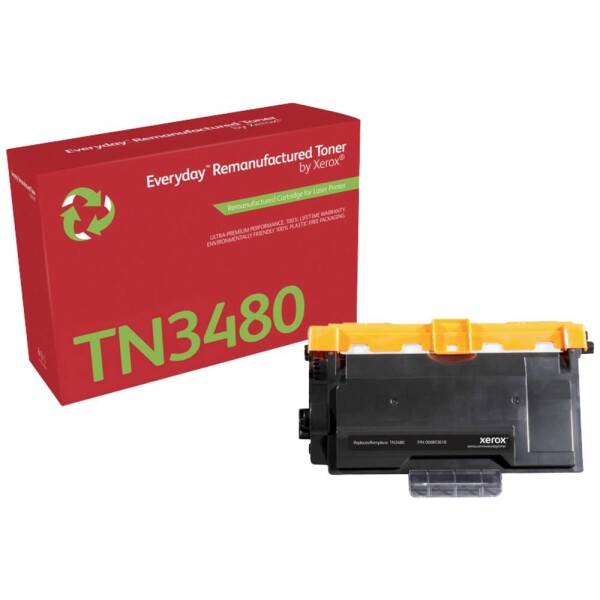 Xerox Everyday™ Remanufactured toner náhradný Brother Brother TN-3480 čierna 8000 Seiten kompatibilná náplň do tlačiarne; 006R03618