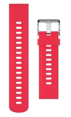 Aligator Silikónový remienok 22mm červený / dopredaj (22AW0010)