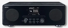 Lenco DIR-260BK / FM amp; Internet amp; DAB+ rádio / CD prehrávač / 2x10W / 3.5mm jack / Wi-Fi / Bluetooth (DIR-260BK)