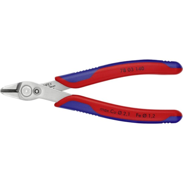 Knipex Super-Knips 78 03 140 pre elektroniku a jemnú mechaniku kliešte na plošné spoje 144 mm