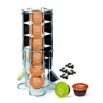 Maxxo Stojanček na kapsule Dolce Gusto / 24 ks / chróm