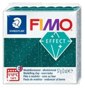 FIMO Modelovacia hmota Effect Galaxy zelená