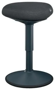 Leitz Ergo tmavo šedá / Balančná stolička / Výškovo nastaviteľná 47-64 cm / Nosnosť 110 kg (65440089)