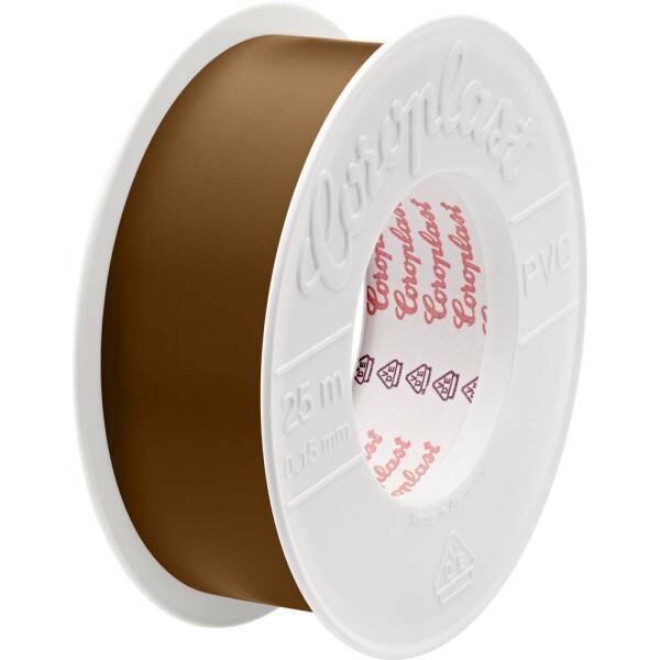 Coroplast 302 PVC 265960 izolačná páska hnedá (d x š) 25000 mm x 30 mm 1 ks; 265960