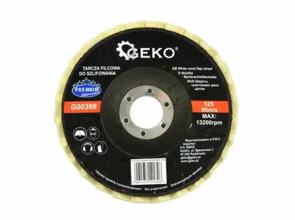 GEKO G00386 / Lamelový kotúč prekladaný / 125 x 22.2 mm (G00386)