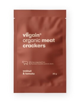 Vilgain Mäsové krekry BIO – paradajka a vlašský orech 30 g