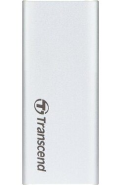 Transcend ESD260C Externá SSD 500GB strieborná / USB-C 3.1 Gen 2 / R: 520MBs / W: 460MBs (TS500GESD260C)