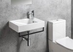 SAPHO - NUALI keramické umývadlo 50x30cm, batéria vpravo, biela TU0129
