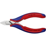 Knipex Knipex-Werk 77 32 115 pre elektroniku a jemnú mechaniku bočné štiepacie kliešte s fazetou 115 mm; 77 32 115