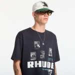 Tričko Rhude Winter 91 Rallye Tee Vintage Black/ White/ Blue M