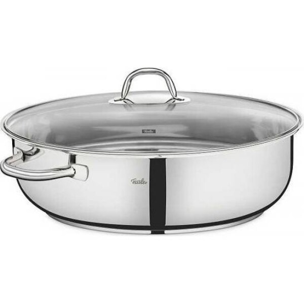 Pekáč oválny z nerezovej ocele so sklenenou pokrievkou – 8,8 l – Indukcia - Fissler - Fissler