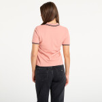 Tričko FRED PERRY Twin Tipped Shirt Blossom Pink/ Anchor Grey/ Black 40