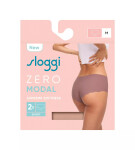 Dámske nohavičky ZERO Modal 2.0 Krátky 2P - CAMEO BROWN - hnedá 00ME - SLOGGI BROWN M