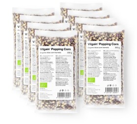 Vilgain Kukurica na popcorn BIO – 8× 350 g