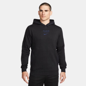 Pánska mikina s kapucňou PSG M DN1312-010 black - Nike XL