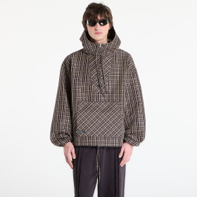 Bunda Umbro by SlamJam Checked Masked Anorak Beige/ Dark Brown L