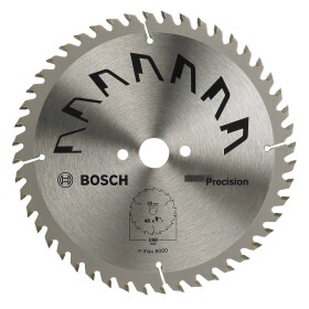 Bosch Accessories Precision 2609256870 tvrdokovový pílový kotúč 190 x 30 mm Počet zubov (na palec): 48 1 ks; 2609256870