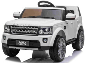 Mamido Elektrické autíčko Land Rover Discovery biele