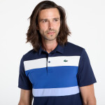 Tričko LACOSTE Men's S/S Polo Navy Blue/ France Blue-Flour M