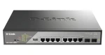 D-Link DSS-200G-10MPP / Switch / 10- Port gigabit / PoE++ (802.3bt) / agregácia (DSS-200G-10MPP/E)