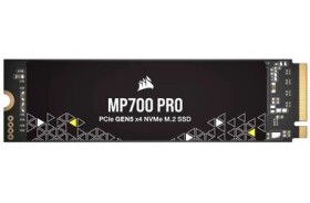 Corsair MP700 Pre 1TB / M.2 2280 / PCIe Gen5 / čítanie: 11700MBps / zápis: 9600MBps / MTBF: 1.6mh (CSSD-F1000GBMP700PNH)