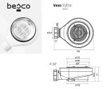 BESCO - Obdĺžniková sprchová vanička VEXO - biela - Farba - Biela, Nožičky k vani - Bez nožičiek, Rozmer A - 120 cm, Rozmer B - 90 cm VEXOOWD1290W